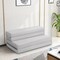 Grey 3-in-1 Folding Mattress with High-Density Foam and Portable Design